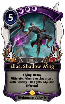 Elias, Shadow Wing