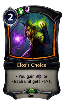 Eloz's Choice