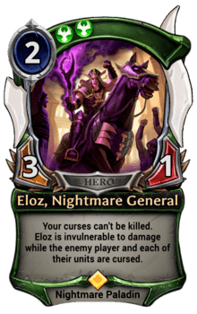 Eloz, Nightmare General