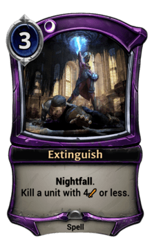 Extinguish