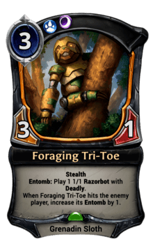 Foraging Tri-Toe