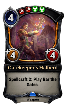 Gatekeeper's Halberd