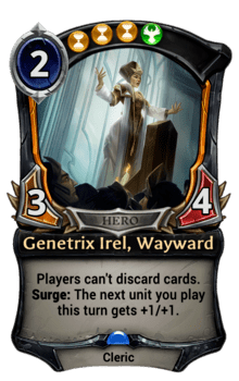 Genetrix Irel, Wayward