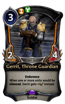 Gerrit, Throne Guardian