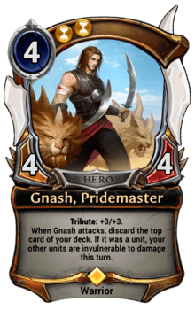 Gnash, Pridemaster