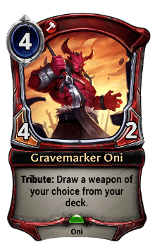 Gravemarker Oni