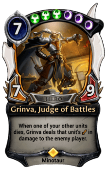 Grinva, Judge of Battles