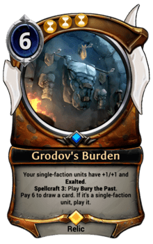 Grodov's Burden