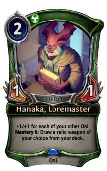 Hanaka, Loremaster