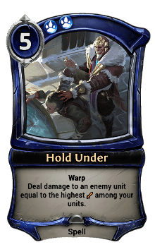 Hold Under