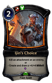 Ijin's Choice