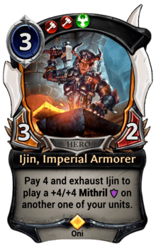 Ijin, Imperial Armorer