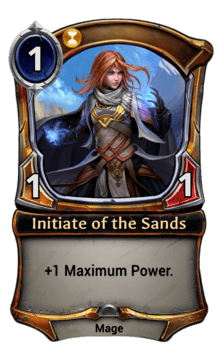 Initiate of the Sands card