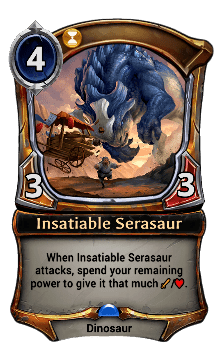 Insatiable Serasaur