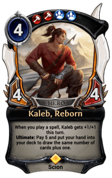 Kaleb, Reborn