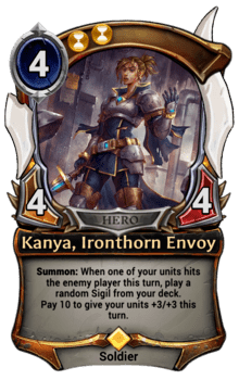 Kanya, Ironthorn Envoy