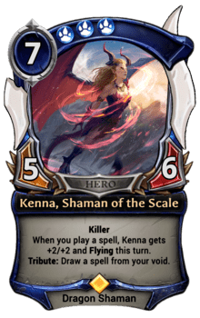 Kenna, Shaman of the Scale