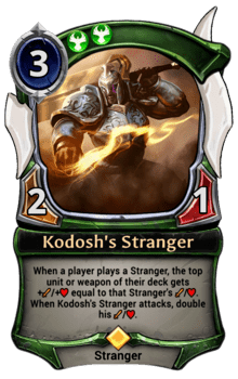 Kodosh's Stranger