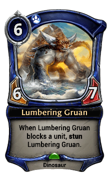 Lumbering Gruan