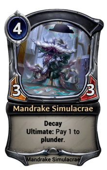 Mandrake Simulacrae