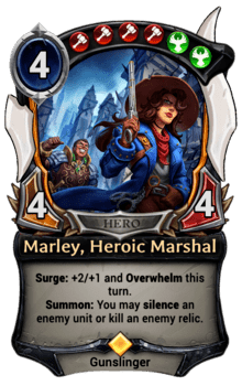 Marley, Heroic Marshal