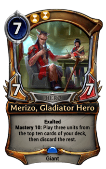 Merizo, Gladiator Hero