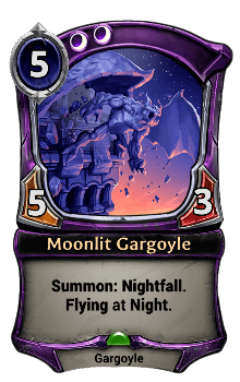 Moonlit Gargoyle