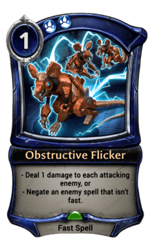 Obstructive Flicker