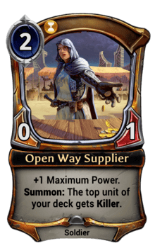 Open Way Supplier