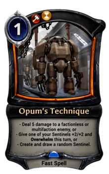 Opum's Technique