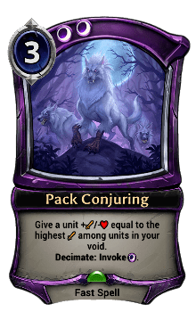Pack Conjuring