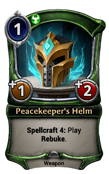 Peacekeeper's Helm