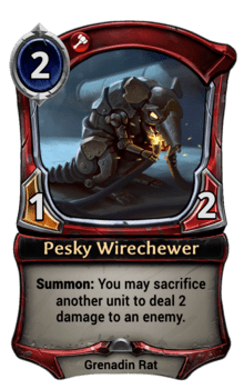 Pesky Wirechewer
