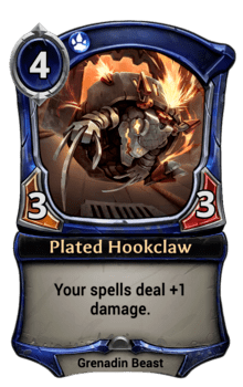 Plated Hookclaw