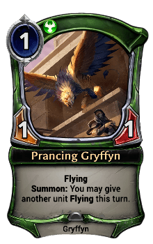 Prancing Gryffyn