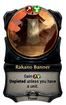 Rakano Banner card