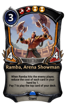 Ramba, Arena Showman