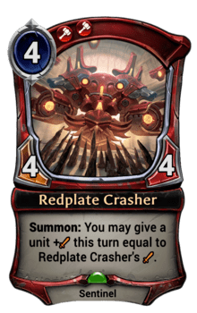 Redplate Crasher