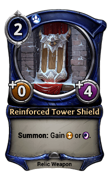 Reinforced Tower Shield