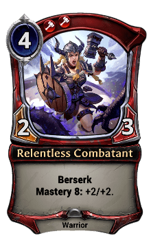 Relentless Combatant