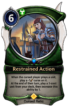 Restrained Action