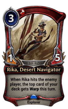 Rika, Desert Navigator
