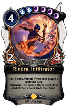 Rindra, Infiltrator