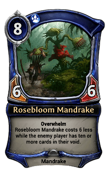 Rosebloom Mandrake