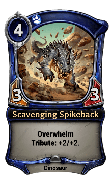 Scavenging Spikeback