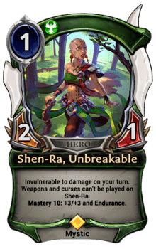 Shen-Ra, Unbreakable