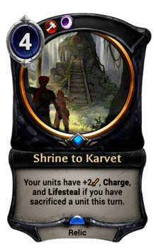 Shrine to Karvet