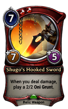 Shugo's Hooked Sword