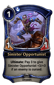 Sinister Opportunist