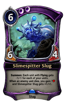 Slimespitter Slug card